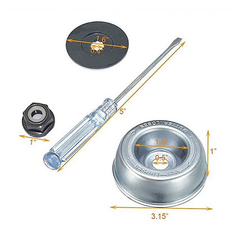 Universal Grass Trimmer Head for Lawn Mower Brush Weed Cutter Replacement Too