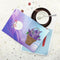 6pcs 5D DIY Special-shaped Diamond Painting Birthday Greeting Cards Gift