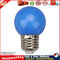 Colorful Globe Light Bulb E27 3W SMD2835 LED Lamp Bar Home Decor (Blue) Newly