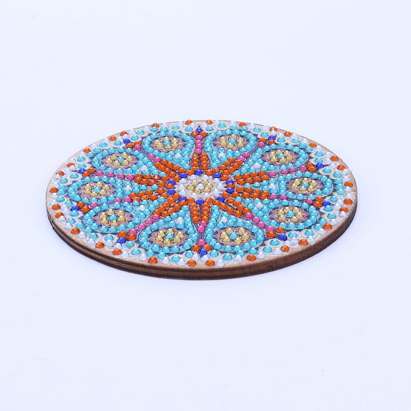 DIY Diamond Painting Mandala Round Coaster Cup Table Placemat (AA1059-2)