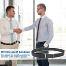 Non-Brief Near Shirt Stay Holder Black Adjustable Belt Formal Dressing Accessory