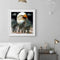 DIY Eagle and Wolf Frameless Oil Paint by Numbers Kit Handpainted Home Decor