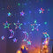 #A 138LED Solar Moon Star Lights 8 Modes Window Curtain Ramadan Home Party Light