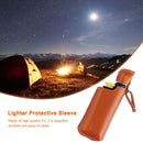 Igniter Holster Outdoor Camping Igniter Protective Storage Bags (A-Caramel)