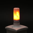 Matefield E27 78 SMD 2835 LED Flame Lamp 3W Emulation Fire Effect Lamp Flashing