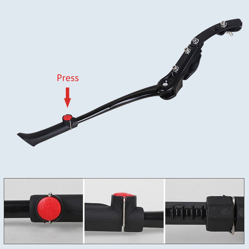 Bike Side Rear Parking Stand Mountain Bicycle Kickstand Riding Equipment
