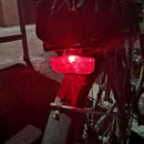 LED MTB Bike Luggage Rack Reflective Light Warning Reflector Cycling Accessories