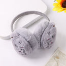 Soft Casual Cartoon Cute Ear Warmers Thicken Warm Warm Earmuffs Ear Protection