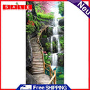 Landscape Full Round Drill Mosaic DIY Wall Art Picture of Rhinestone Decoration