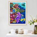 5D Diamond Painting Fish Full Square Drill Rhinestone DIY Wall Art Animal Sets