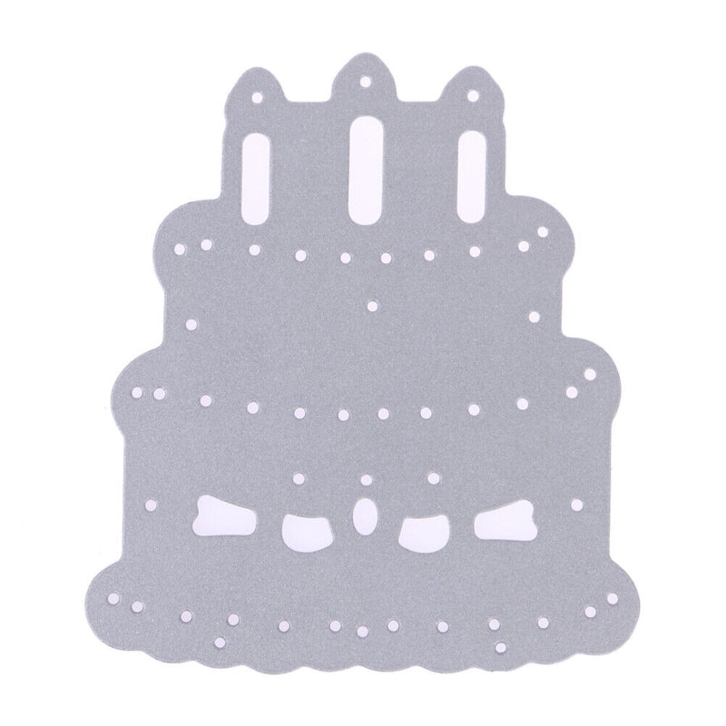 Candle Cake Die Cuts Metal Cutting Dies in Scrapbooking Embossing Folder Newly