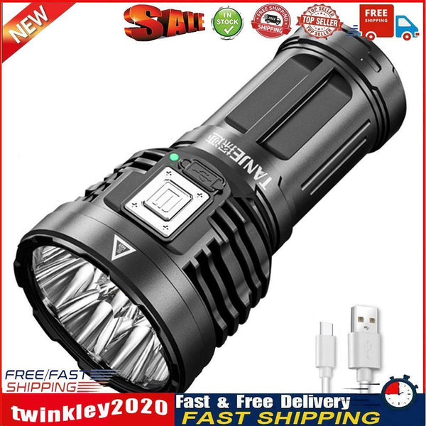 Ultra Bright LED Flashlight COB USB Rechargeable 500LM Camping Torch Light Newly