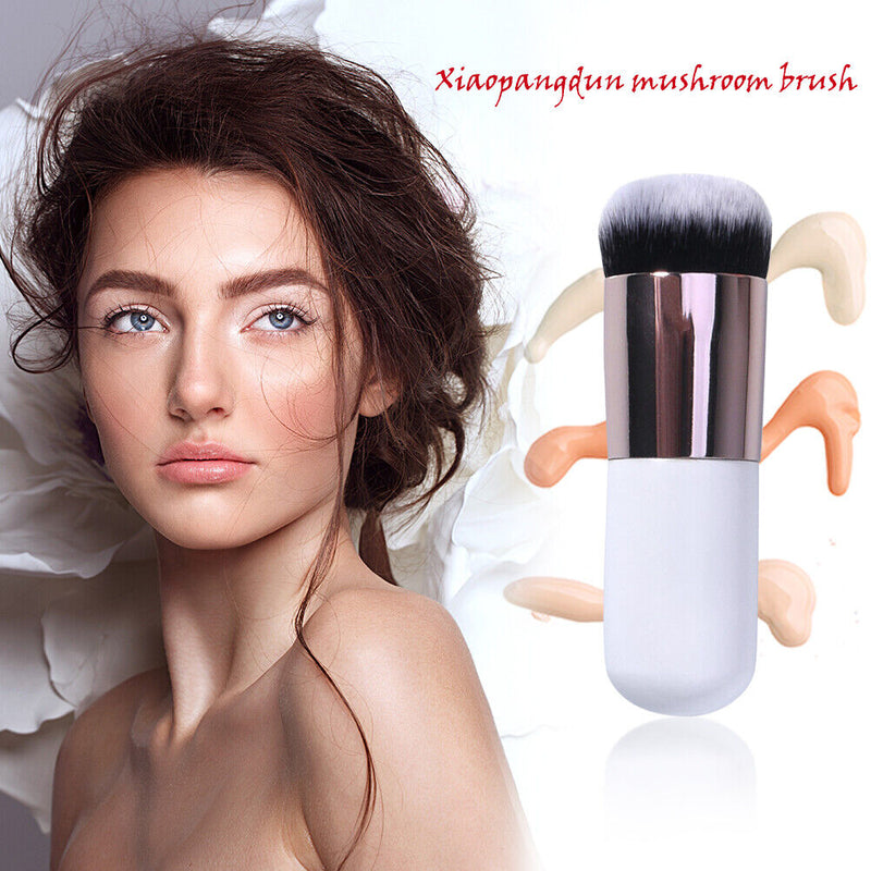 Foundation Powder Soft Face Blush Brush Round Head Portable Concealer Brush