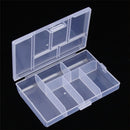 Plastic Makeup Tools Pill Case Candy cases Storage Box Jewelry Organizer
