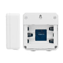WIFI Temperature Humidity Sensor Indoor Hygrometer with LCD Display (White)