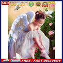 5D Diamond Painting Angel Full Round Drill Rhinestone DIY Wall Home Decorat