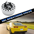 Chrome Steel Push-in Valve Cover Oil Breather Cap for SBC 283 327 350 Engine