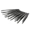 8pcs Portable Black Anti-static Plastic Tweezer Heat Resistant Repair Tool Newly