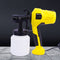 400W Electric Paint Spray Gun Latex Paint Spraying Machine (Yellow US)