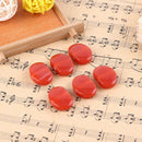 6pcs Guitar Tuning Pegs Tuners Heads Replacement Buttons Knobs Handle Cap