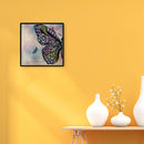 Half Butterfly Oil Paint By Numbers Kits DIY Handpainted Animal Wall Art