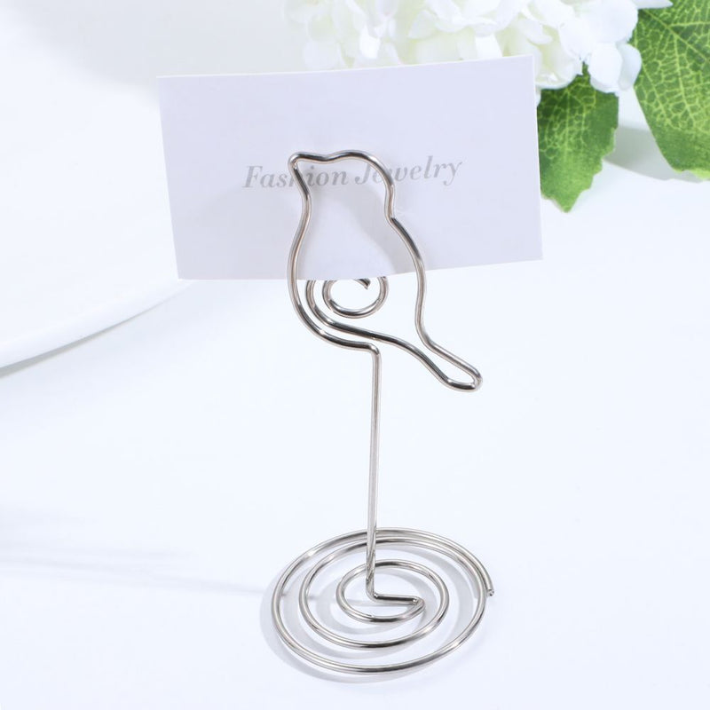 Decoration Paper Clamp Photo Clips Place Card Table Number Holder Clamps Stand