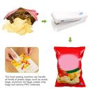 Portable Heat Sealer Rechargeable Food Snack Storage Bag Sealing (White) Newly