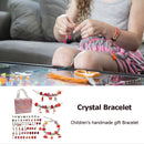 DIY Crystal Beads Charms Bracelets Women Handmade Pendant Bracelets Jewelry