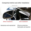 Universal Sun Visor Shade Car Rearview Mirror Rain Cover Rain Eyebrow Protector