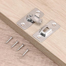 Hasp Sliding Door Chain Locks 90 Degree Hasp Anti-theft Deduction Latches