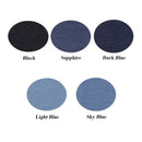 Apparel Denim Applique Pants Sewing Knee Elbow Jeans DIY Iron-on Fabric Patch