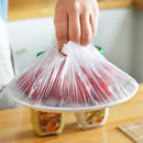 Food Storage Covers Elastic Keep Fresh Food Plastic Wrap Dish Plate Clings