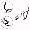 Art Cat Decoration Cat Sculpture Art Sculpture Abstract Line Ornament