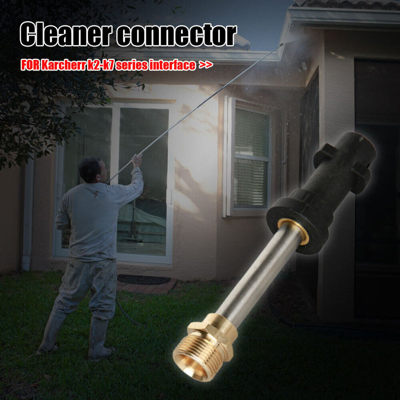 Pressure Washer Gun to M22-14mm Male Extension Adapter for Karcher K2-K7 Series