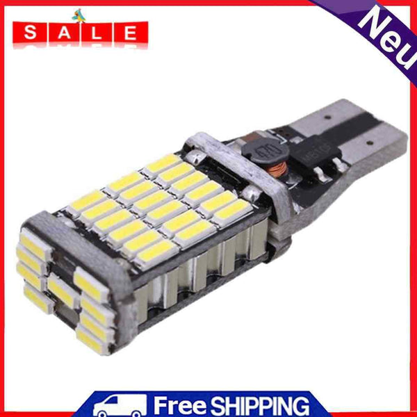 2PCS Error-Free 12V 16W T15 Car LED Fuse Lightweight Reverse Brake Lamp Bulb