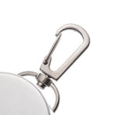 Metal ID Name Card Anti-Lost Clip Key Ring Lanyards Retractable Badge Holder