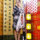 Kimono of the Japanese Lolita Maid Uniform Halloween Costume Geisha Dress Dress