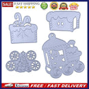 Christmas Train Group DIY Metal Stencil Scrapbook Embroidery Cutting  Die-1