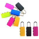 Vackpack Resettable Small Suitcase Travel Code Lock 3 Digit Combination Padlock