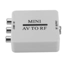 AV To RF Video Converter HD Video Adapter Stand RF 67.25/61.25MHz Amplifier