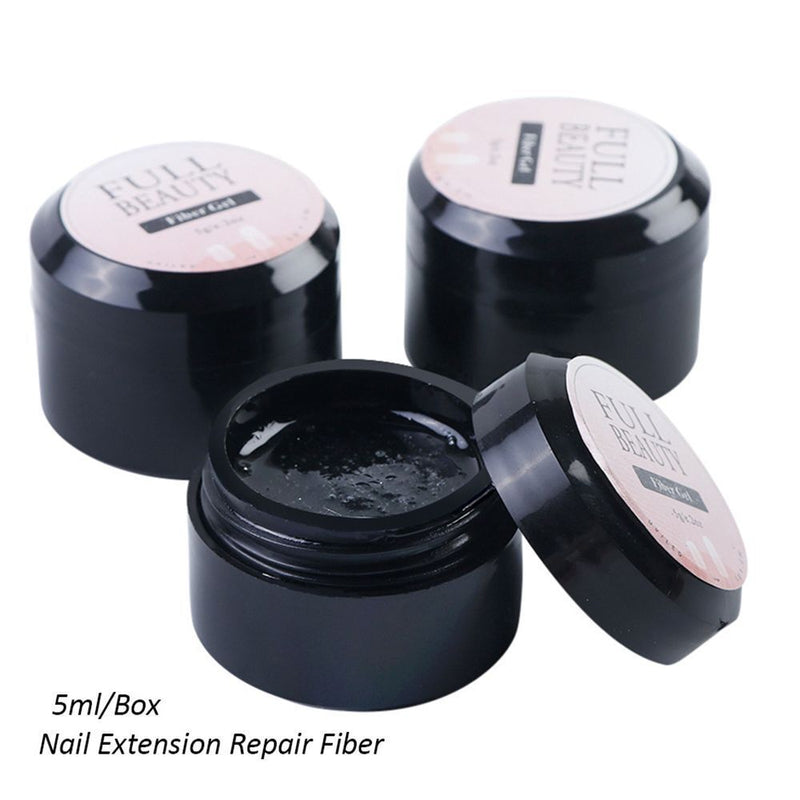 DIY Manicure Fiberglass Gel Poly Builder Nail Extension Gel Repair Broken Nails