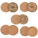 Mug Holder Cork Coasters Anti-hot Heat Pad Wooden Cup Mat Heat Resistant