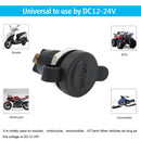 CS-049A1 EU Car Cigarette Lighter Socket Power Outlet for 12V 24V Car Marine RV