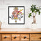 Partial Cross Stitch Animals Friends 14CT DIY Printed Needlework Home Decoration