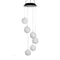 Colour Changing Hanging Wind Chimes Solar Powered LED Garden Ball Outdoor A7V1