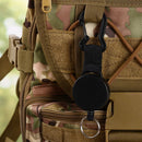 Hanging EDC Tool Elastic Buckle Anti-lost Keychain Badge Reel Clip Key Hanging