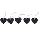 10pcs Mini Blackboard Pendant Wood DIY Double Side Home Furnishing Decor(1)