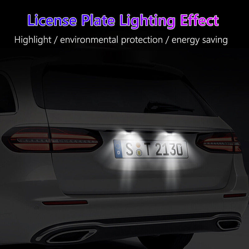 10pcs T10 3030 3SMD LED Wedge Car Clearance Light Bulbs (White LED+Blue)