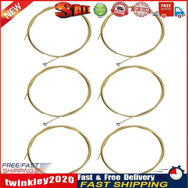 1 Set Acoustic Guitar Strings String Set Steel Core Super Light Newly