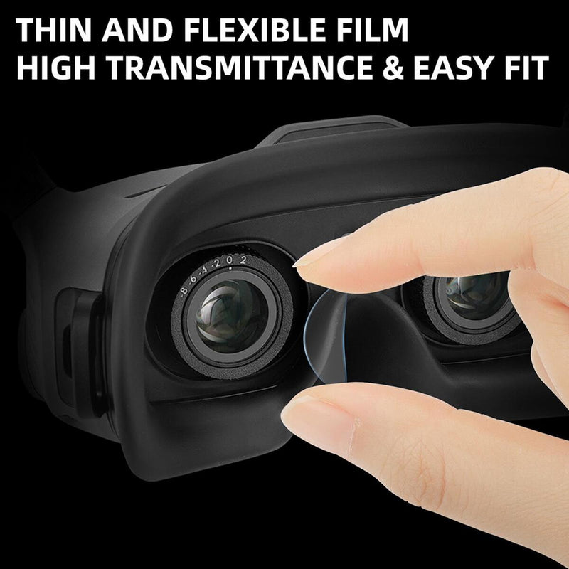 4PCS Tempered Glass Protecte Film Screen Protector for DJI FPV Flight Goggles V`